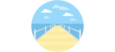 Image for River Bridge Landscape Cricut SVG Design