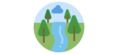 Image for River Water Landscape Cricut SVG Design