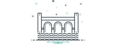 Image for Bridge Viaduct Construction Cricut SVG Design