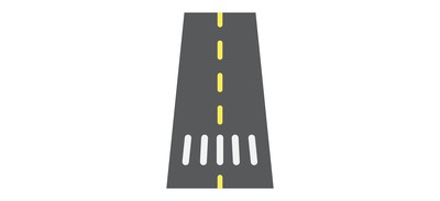 Image for Road Way Asphalt Cricut SVG Design