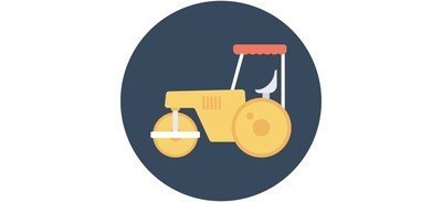 Image for Road Roller Tractor Cricut SVG Design