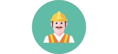 Image for Free Road Worker Cricut SVG Design