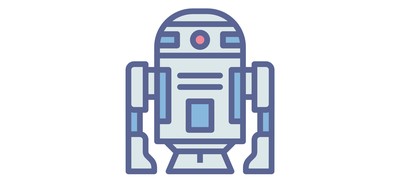 Image for D Robot Starwars Cricut SVG Design