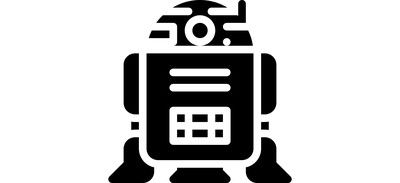 Image for D Robot Cricut SVG Design