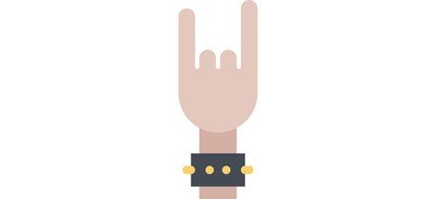 Image for Rock Gesture Cricut SVG Design