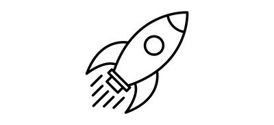 Image for Rocket Launch Startup Cricut SVG Design