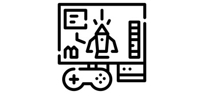 Image for Rocket Gaming Starship Rocket Cricut SVG Design