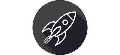 Image for Rocket Launch Startup Cricut SVG Design