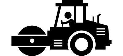 Image for Roller Construction Vehicle Roadwork Cricut SVG Design