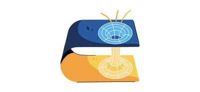 Image for Rosenbridge Wormhole Einstein Wormhole Cricut SVG Design