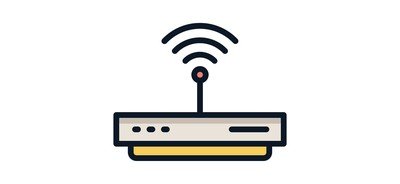 Image for Router Wireless Network Cricut SVG Design