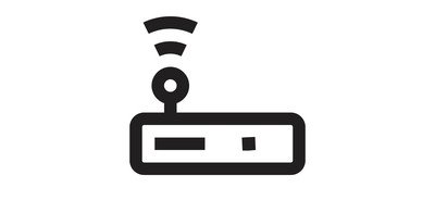 Image for Free Router Wifi Data Cricut SVG Design