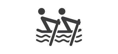 Image for Row Canoe Paddle Cricut SVG Design