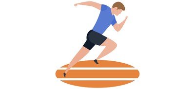 Athlete Running Sportman Cricut SVG Design