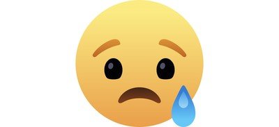 Image for Free Sad Unhappy Emoji Cricut SVG Design