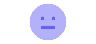 Image for Sad Serious Emoji Cricut SVG Design