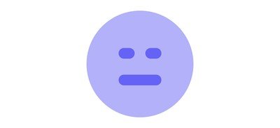 Image for Sad Serious Emoji Cricut SVG Design