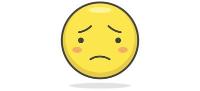 Image for Free Sad Face Smiley Cricut SVG Design