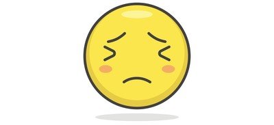 Image for Free Sad Cry Face Cricut SVG Design