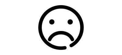 Image for Bad Sad Emoticon Cricut SVG Design