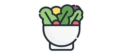 Image for Free Salad Vegetable Healthy Cricut SVG Design