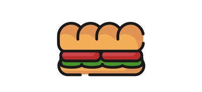 Image for Free Fast Food Food Sandwich Cricut SVG Design Cricut SVG Design