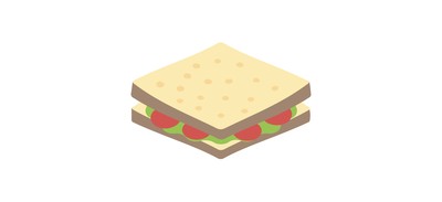 Image for Sandwich Snacks Toast Cricut SVG Design