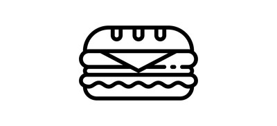 Image for Sandwich Bread Burger Cricut SVG Design