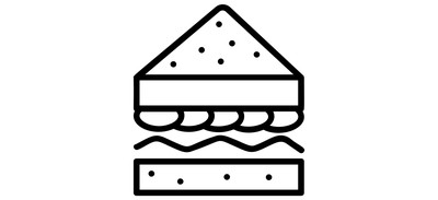 Image for Sandwich Bread Sandwich Club Sandwich Cricut SVG Design