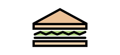 Image for Sandwich Food Drink Cricut SVG Design