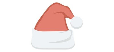 Image for Santa Cap Hat Cricut SVG Design