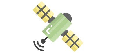 Image for Satellite Space Communication Cricut SVG Design