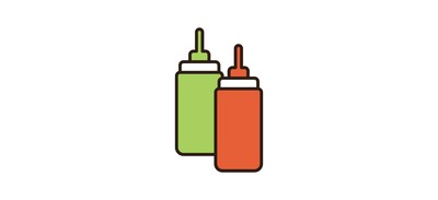 Image for Sauce Catchup Sauce Bottle Cricut SVG Design