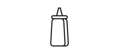 Image for Sauce Sauce Bottle Sauces Cricut SVG Design