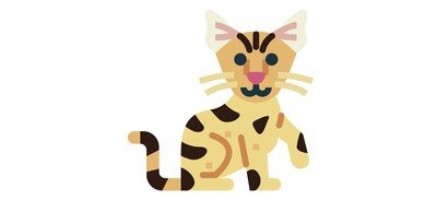 Image for Savannah Cat  Cricut SVG Design