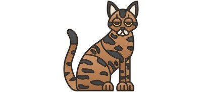 Image for Savannah Cat  Cricut SVG Design