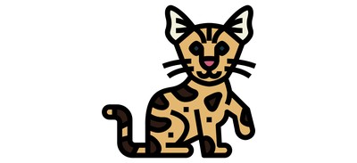 Image for Savannah Cat  Cricut SVG Design