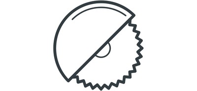 Image for Saw Blade Circular Cricut SVG Design