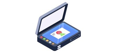 Image for Image Scanner Scanner Scanning Machine Cricut SVG Design