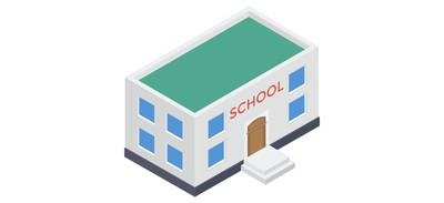 Image for School Educational Institute Building Cricut SVG Design