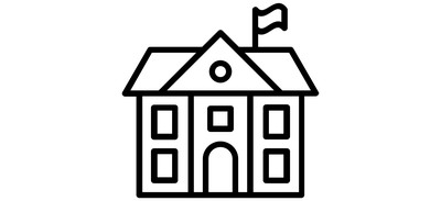 Image for School Building College Secondary School Cricut SVG Design