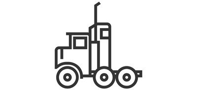 Image for Semi Truck Construction Cricut SVG Design