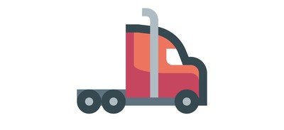 Image for Free Semi Truck Truck Delivery Cricut SVG Design