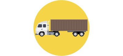 Image for Semi Truck Lorry Cricut SVG Design