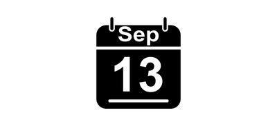 Image for September Calendar Date Cricut SVG Design