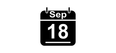 Image for September Calendar Date Cricut SVG Design