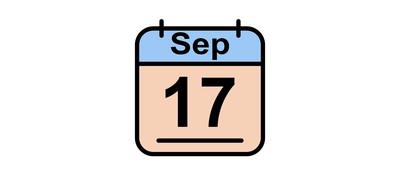 Image for September Calendar Date Cricut SVG Design