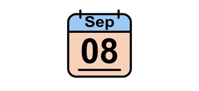 Image for September Calendar Date Cricut SVG Design