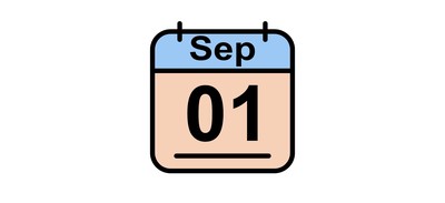 Image for September Calendar Date Cricut SVG Design