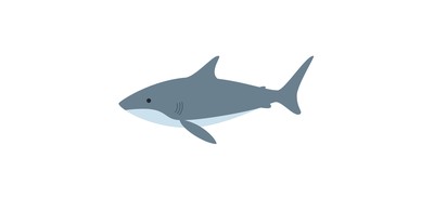 Image for Shark Fish Sea Animal Cricut SVG Design